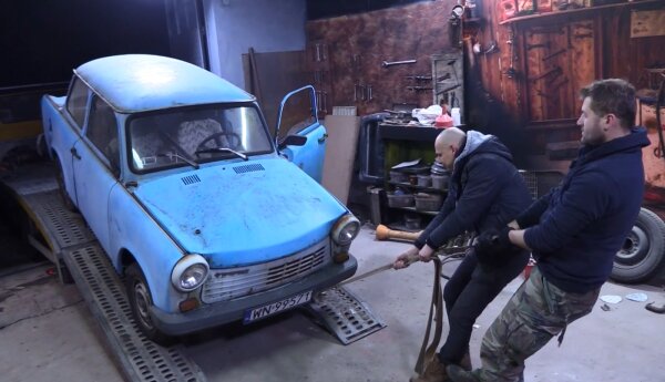 Trabant z silnikiem od Polo, ale... bez progów!